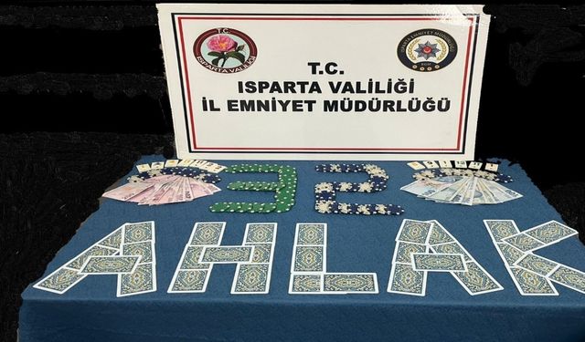 Isparta’da kumar operasyonu: 5 kişiye 32 bin 125 TL para cezası