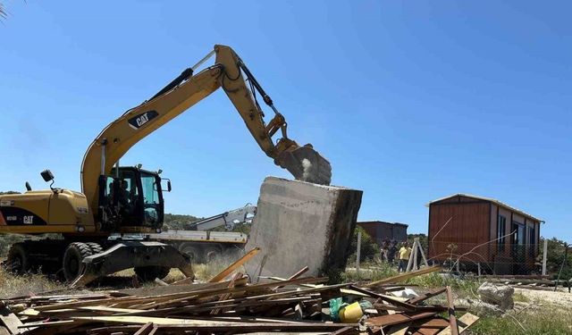 İzmir Büyükşehir Belediyesi kaçak yapılaşmaya izin vermiyor