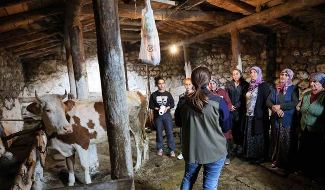 Kars’ta kadın çiftçilere eğitim verildi