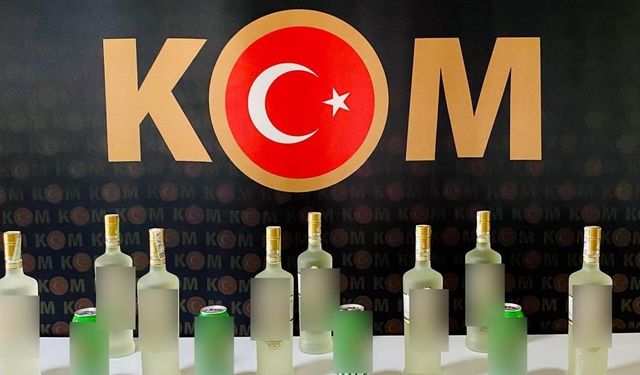 Kırklareli’nde gümrük kaçağı alkol ele geçirildi