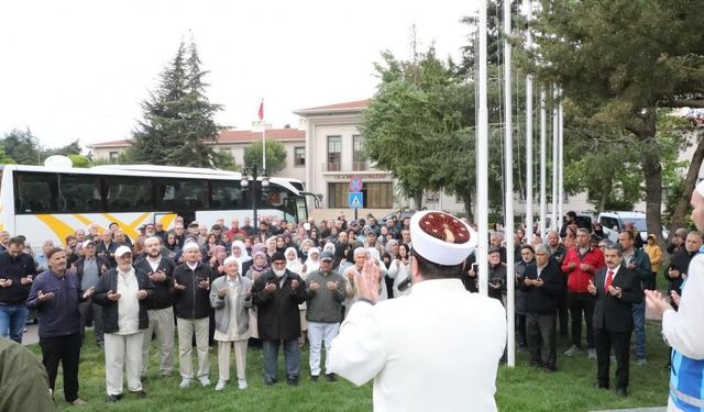 Kırklareli’nde Hac yolcuları uğurlandı