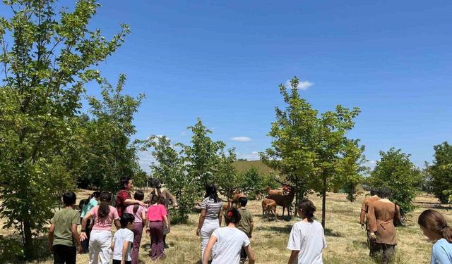 Kırklareli’nde koruma altındaki çocuklara Aşağıpınar gezisi