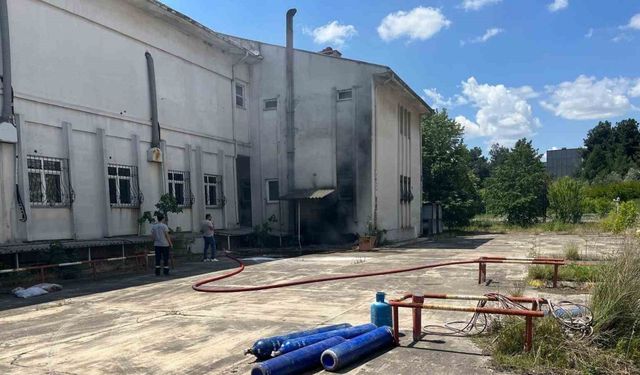 Lüleburgaz Eski Devlet Hastanesi’nde patlama