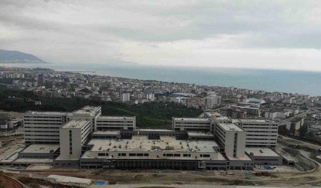 Ordu Şehir Hastanesi inşaatı yüzde 99 tamamlandı