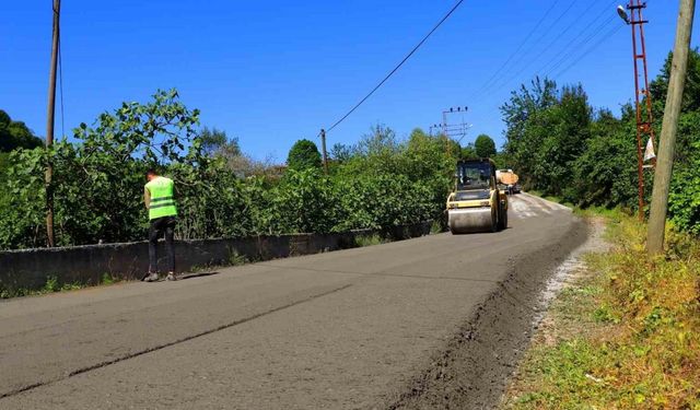 Ordu’da ulaşım yatırımları devam ediyor