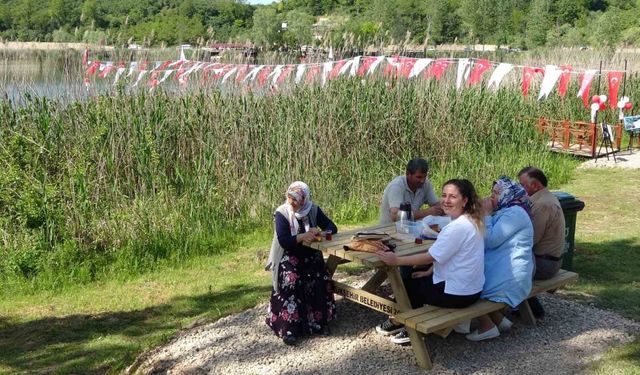 Ordu’ya yeni sosyal alan: Fatsa Gaga Gölü Tabiat Parkı