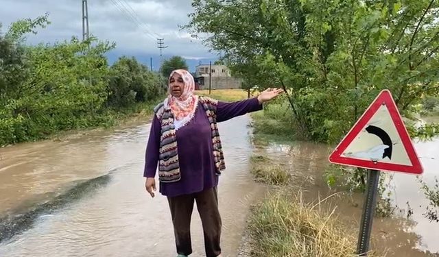 Osmaniye’de tarım arazileri sel suları altında kaldı