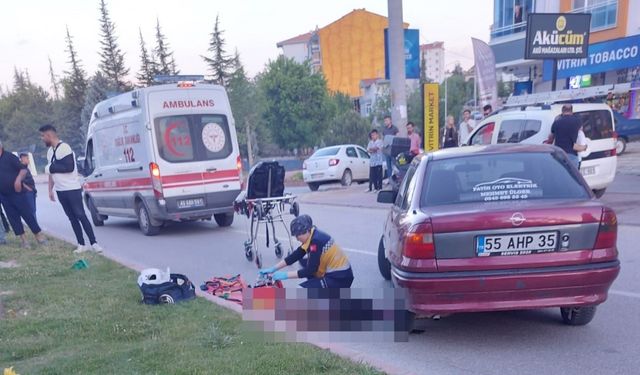 Otomobilin çarptığı yaşlı kadın hayatını kaybetti