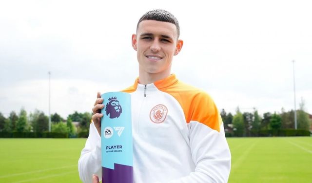 Phil Foden, Premier Lig’de yıl futbolcusu seçildi