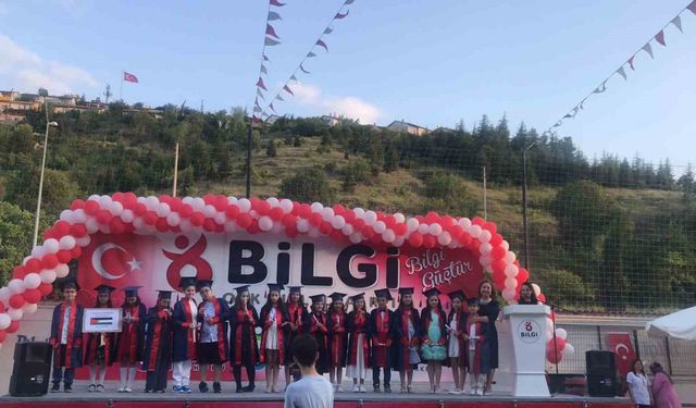 Tokat’ta öğrencilerden anlamlı tepki: “Gazze bu yıl mezun vermedi”