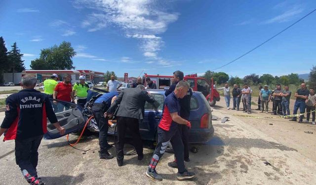 Tokat’ta orta refüjden karşı şeride sıçradı: 1 ölü, 1 yaralı