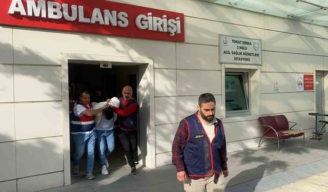 Tokat’taki patlamaya yardım eden bir kişi sağlık kontrolüne çıkartıldı