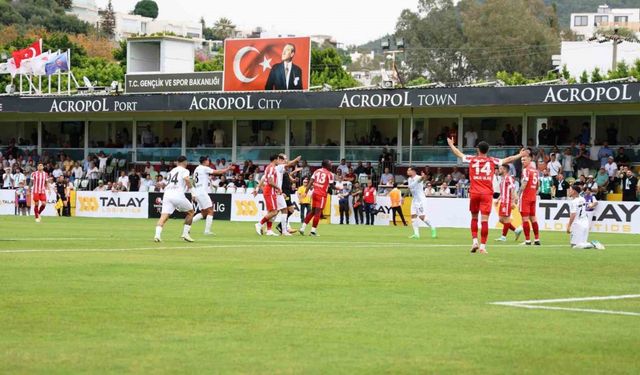 Trendyol 1. Lig: Bodrum FK: 2- Boluspor: 0