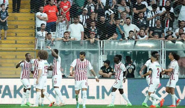 Trendyol Süper Lig: Beşiktaş: 0 - Hatayspor: 1 (İlk yarı)