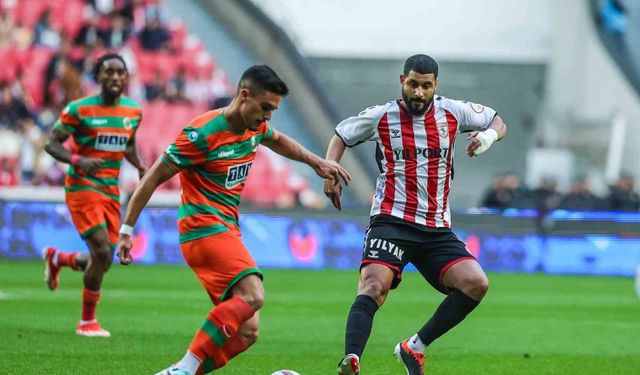 Trendyol Süper Lig: Samsunspor: 1 - Alanyaspor: 1 (Maç sonucu)