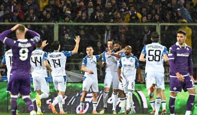 UEFA Avrupa Konferans Ligi: Fiorentina: 3 - Club Brugge: 2