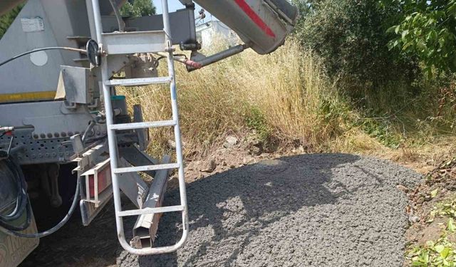 Yol kenarına beton döküp çevreyi kirleten mikser sürücüsü ile beton şirketine 40 bin lira ceza