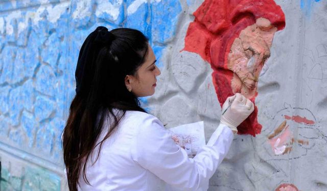 Yozgat’ın değerleri okul duvarlarına resmediliyor