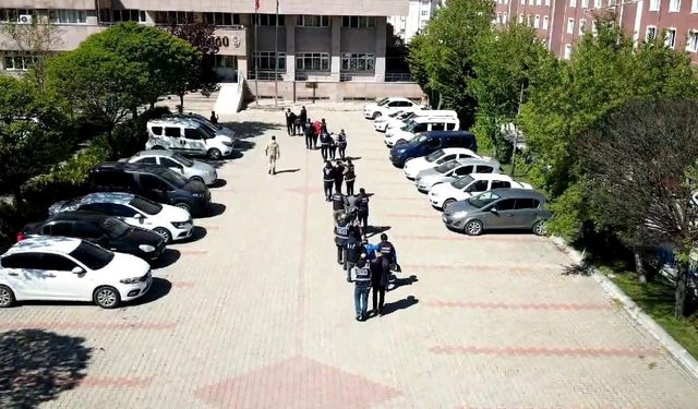 Yozgat’ta "Narkoçelik-15" operasyonunda 10 zanlı tutuklandı