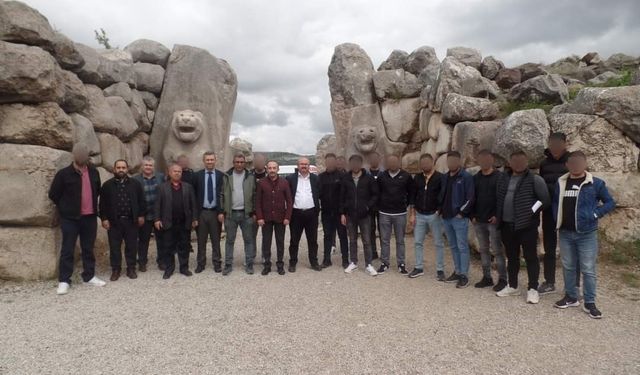 Yükümlüler Boğazkale ve Hattuşa ören yerlerini gezdi