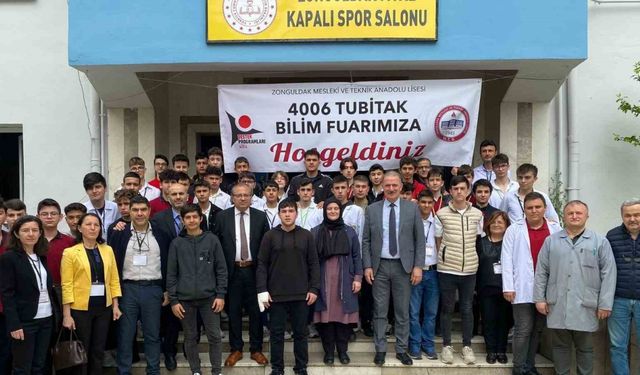 Zonguldak Mesleki ve Teknik Anadolu Lisesi’nde TÜBİTAK 4006 Bilim Fuarı