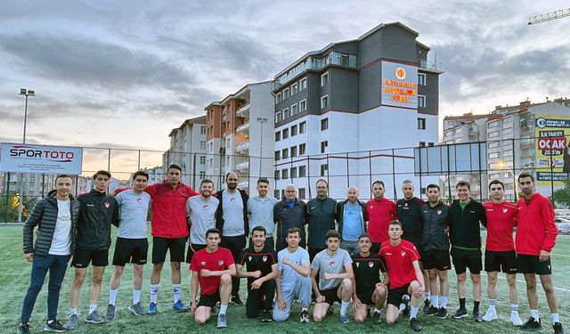 Hakemler atletik test koşusu yaptı