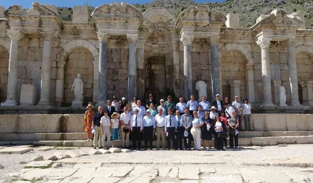 AB büyükelçileri Sagalassos Antik Kenti’nde bir araya geldi