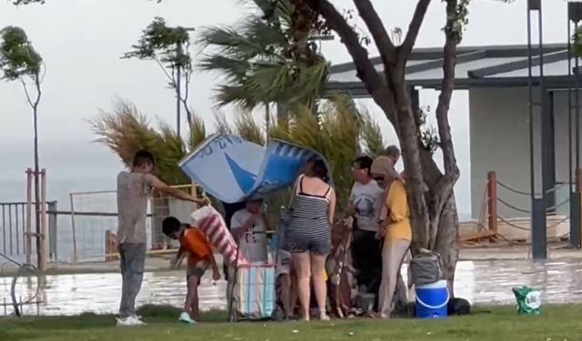 Antalya’da şaşırtan hava değişimi: 38 dereceli gök gürültülü sağanak