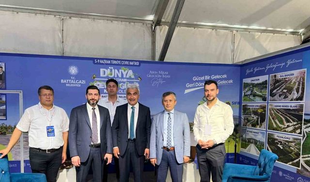 Battalgazi’de ÇEVREFEST’te projelerini tanıttı