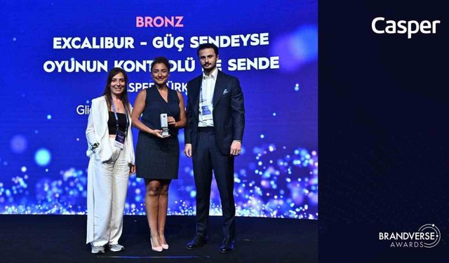 Casper, Brandverse Awards’te bronz ödülün sahibi oldu