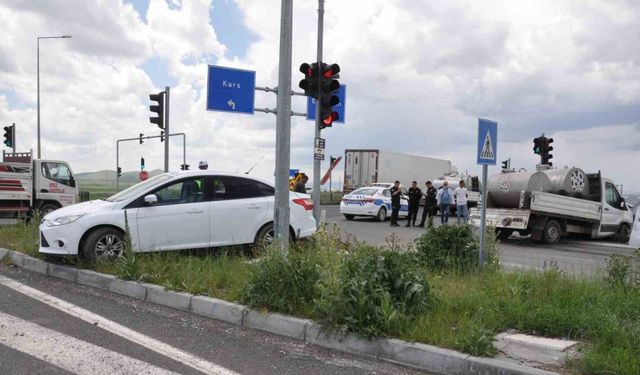 Kars’ta trafik kazası: 4 yaralı