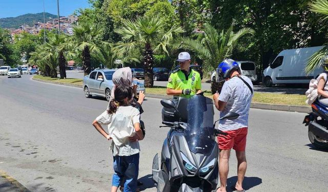 Kdz. Ereğli’de yapılan kask kullanımı uygulamaları sonuç vermeye başladı