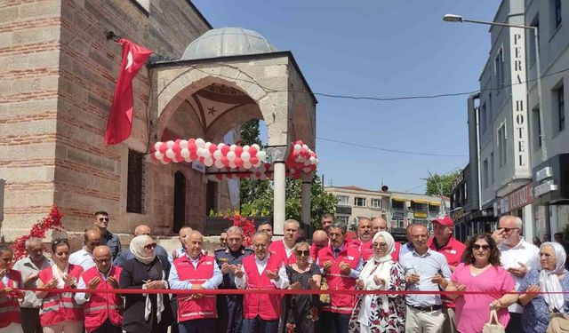 Kızılay Lüleburgaz Şubesi tarihi binada hizmet verecek