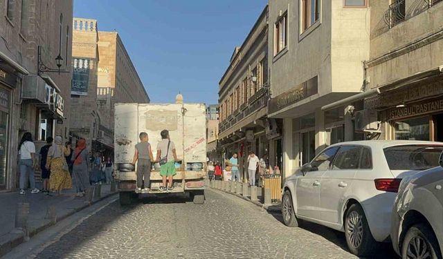 Mardin’de çocukların tehlikeli yolculuğu