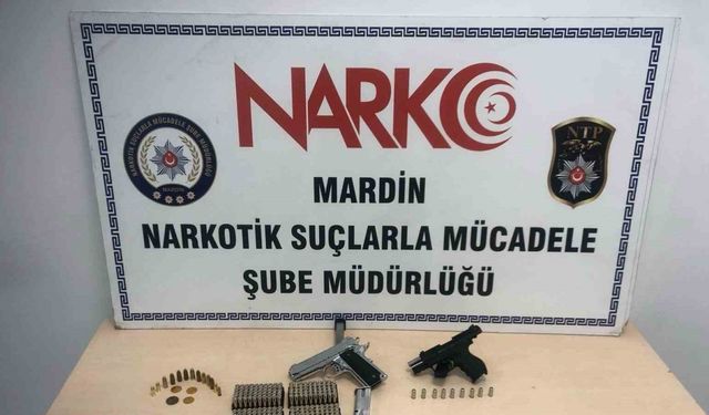 Mardin’de uyuşturucu operasyonunda 3 tutuklama