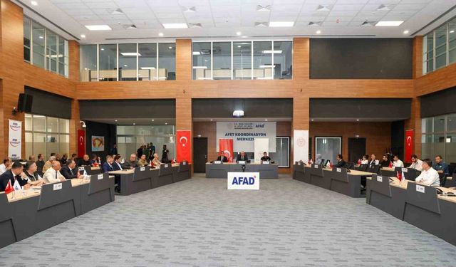 Muş İl Afet ve Risk Azaltma toplantısı gerçekleştirildi