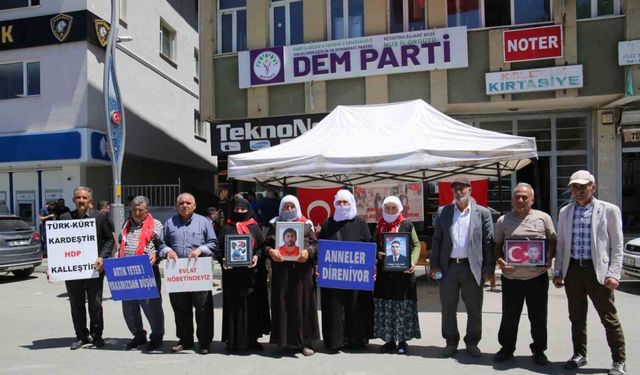 Muş’ta acılı annelerin evlat nöbeti devam ediyor