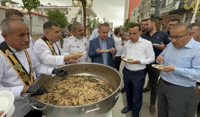 Silopi’de patenti alınan ’Cudi Pilav’ının festivali yapıldı