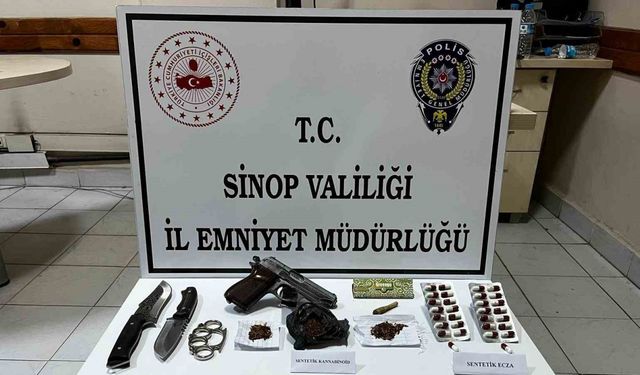 Sinop’ta uyuşturucu operasyonu: 2 tutuklama