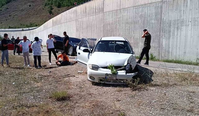 Tokat’ta trafik kazası: 3 yaralı