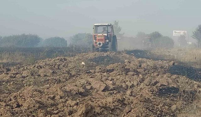 Uşak’ta makilik alanda çıkan yangın sondürüldü