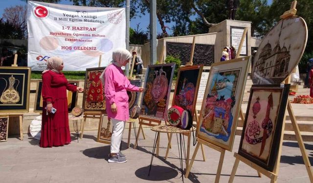 Yozgat’ta bir yıllık emeklerini sergilediler