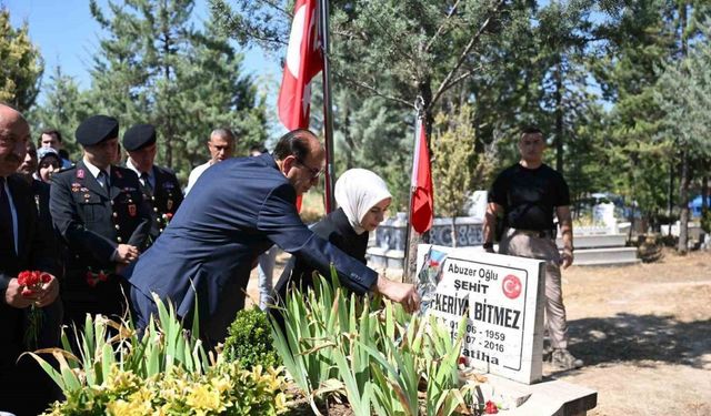 Başkan Geçit’ten 15 Temmuz ziyaretleri