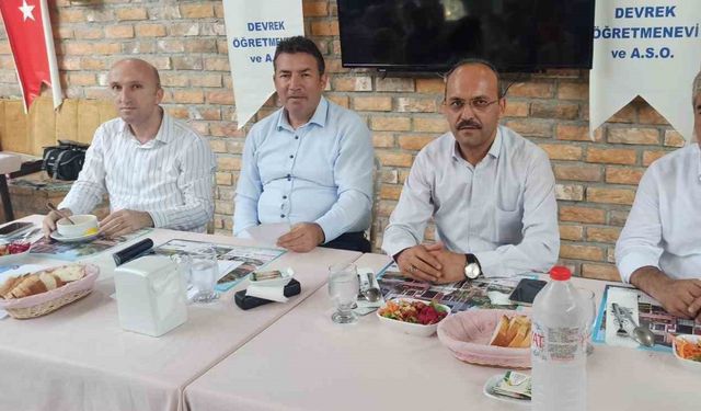 Başkanı Ulupınar Devrek’te basın mensupları ile bir araya geldi