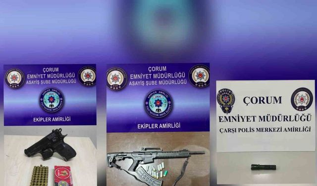 Çorum polisinin şok uygulamaları devam ediyor