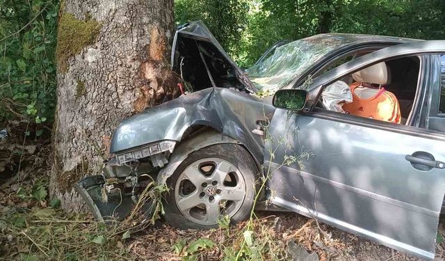 Hastane dönüşü feci kaza: 1 ölü, 3 yaralı