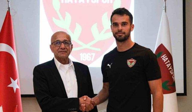 Hatayspor, Kerim Alıcı’yla 2 yıllık sözleşme imzaladı