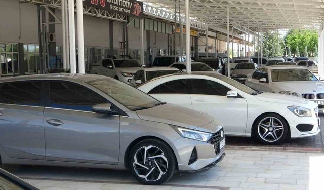 İkinci el otomobilde yaprak kıpırdamıyor