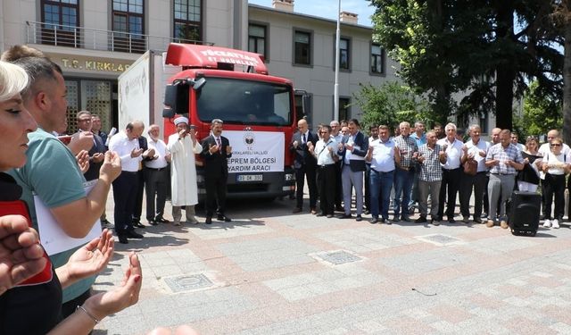 Kırklareli’nden deprem bölgesine kavurma ve gıda malzemesi gönderildi