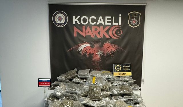 Kuzey Marmara’da büyük uyuşturucu operasyonu: 116 kilo skunk bakın nereden çıktı